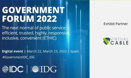 Virtual Cable sponsors IDC Government Forum 2022
