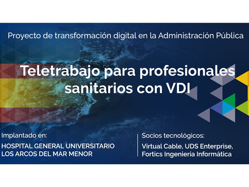 Premios ASLAN - Teletrabajo para profesionales sanitarios con VDI