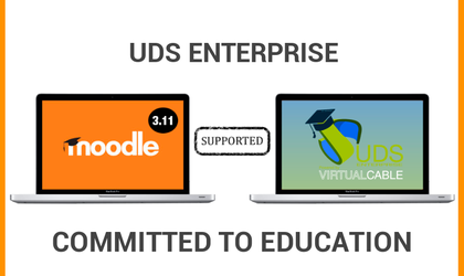 UDS Enterprise supports Moodle latest version