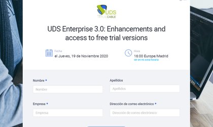 Webinar UDS Enterprise 3.0